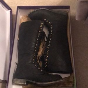 madden girl combat boots